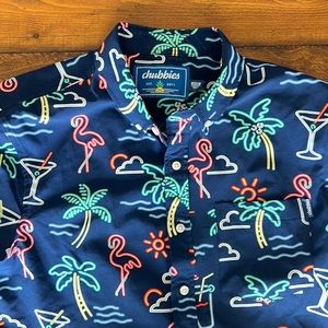 Chubbies men’s summer causal button shirt